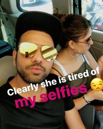 Rohit Sharma with wife Ritika Sajdeh rohit sharma