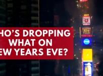 Whos dropping what on new years eve?