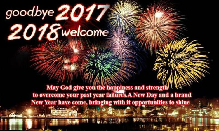 Right click on the image to download this Happy New Year 2018 Greetings card Happy New Year 2018