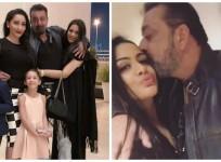 Sanjay Dutt and his family