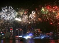 hong kong fireworks