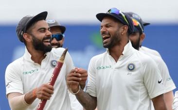 Shikhar Dhawan and Virat Kohli