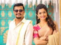 Ganesh and Rashmika Mandanna in Chamak
