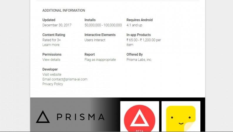 Prisma breaches 50 million downloads on Google Play store Prisma, downloads, 50 million, Google Play store