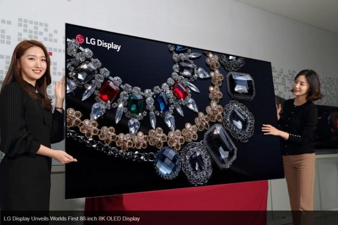 CES 2018: Watching movies on Television will never be the same with LG's 88-inch 8K OLED TV LG, 88-inch, 8K OLED TV, launch, CES 2018, price, specifications