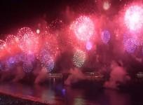 Countries ring in new year with spectacular fireworks display