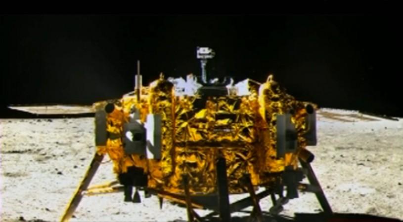 Chang'e 3 Chinese lunar mission. Chinese Chang'e 3 moon probe