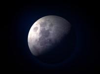 The moon