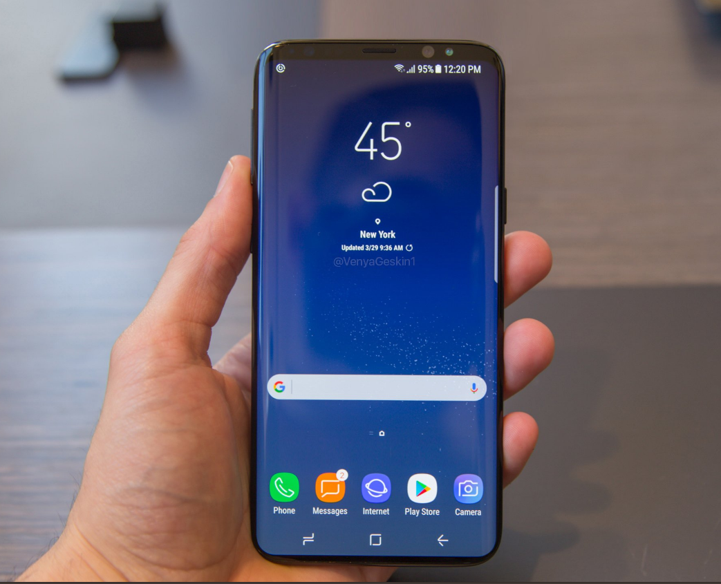 Samsung Galaxy S9 leaked renders
