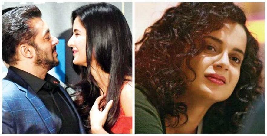 Salman Khan and Katrina Kaif (left), Kangana Ranaut (right) Salman Khan and Katrina Kaif (left), Kangana Ranaut (right)