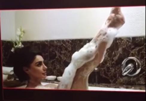 Maheck Chahal's bathtub scene from Nirdosh leaked online. Maheck Chahal's bathtub scene leaked from Nirdosh