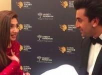 Mahira Khan with Ranbir Kapoor