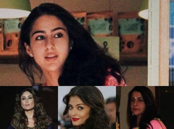 Sara Ali Khan, Kareena Kapoor Khan, Aishwarya Rai Bachchan, Amrita Singh Sara Ali Khan, Kareena Kapoor Khan, Aishwarya Rai Bachchan, Amrita Singh