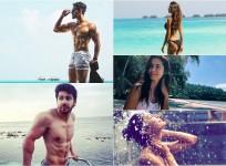 Katrina, Disha, Jacqueline, Tiger, Varun