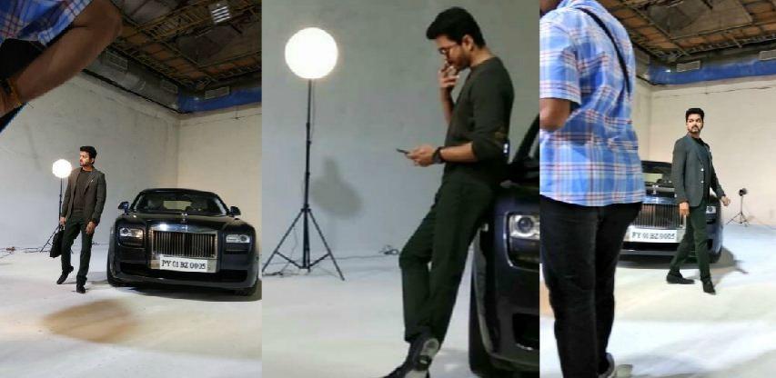 Here is the unofficial first look of Vijay in his 62nd film. Vijay 62 First Look