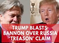 He lost his mind: Trump blasts Steve Bannon for calling sons Russia meeting treasonous