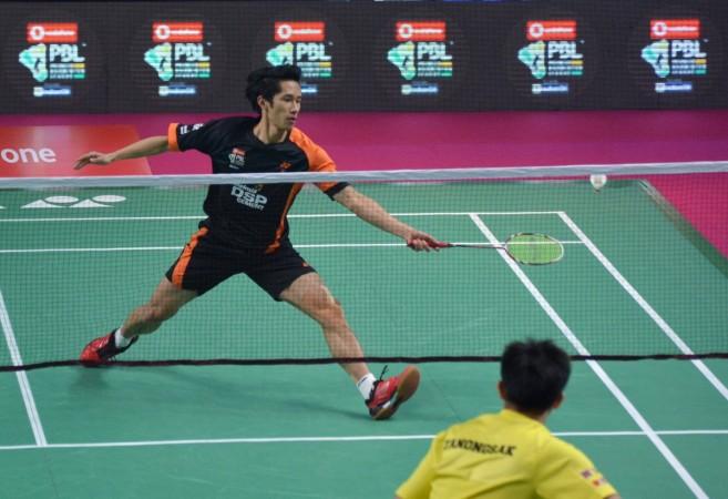 Tian Houwei is the first Chinese player to feature in PBL Tian Houwei