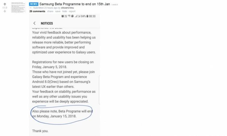 Samsung Galaxy S8, S8 Android Oreo update imminent: Everything you need to know Samsung, Galaxy S8, Android Oreo Beta Programme, Galaxy S8