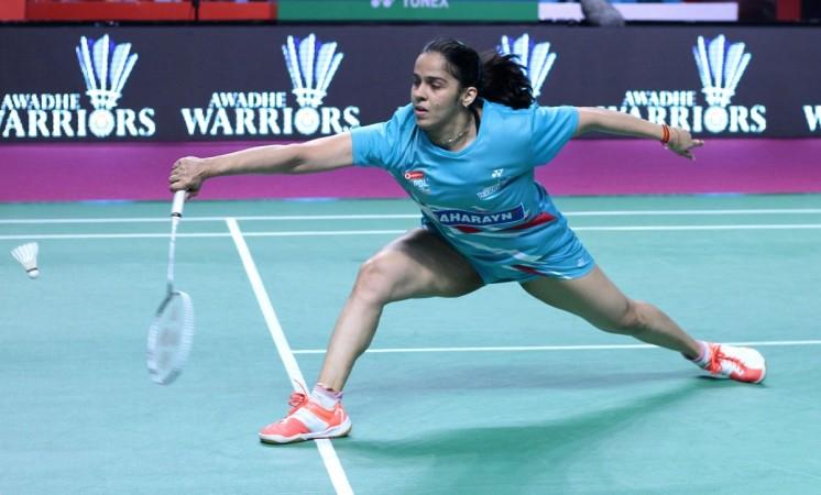 File photo of Saina Nehwal during PBL season 3 Saina Nehwal
