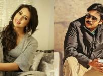 Sanjjanaa Galarani and Pawan Kalyan