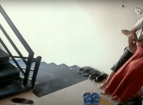 Son kills mother off the building