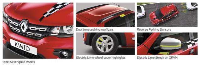 Renault Kwid Live for More Reloaded 2018 edition details Renault Kwid Live for More Reloaded 2018 edition