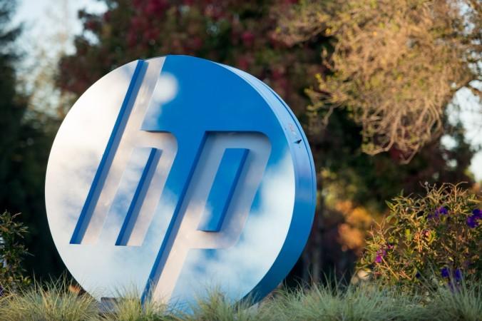 The HP logo is seen on a sign at Hewlett Packard's headquarters in Palo Alto, California / AFP / JOSH EDELSON US-TECHNOLOGY-HP