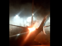 fire in toronto airport