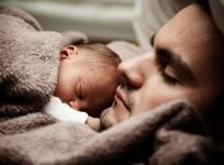 father, baby,