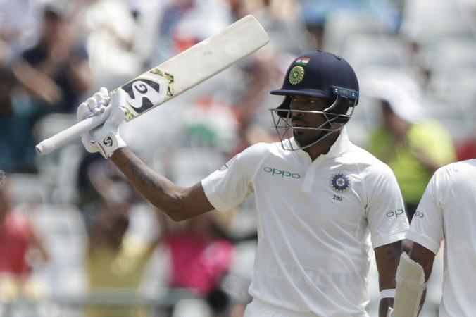 Pandya's counter-attacking knock helped India cut down South Africa's first-innings lead in the first Test in January 2018. Hardik Pandya
