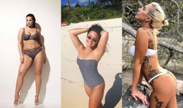 Ashley Graham, Demi Lovato and Lady Gaga Ashley Graham, Demi Lovato and Lady Gaga