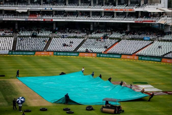 Rain played spoilsport on Sunday -- Day 3 of the ongoing first Test Cape Town Test