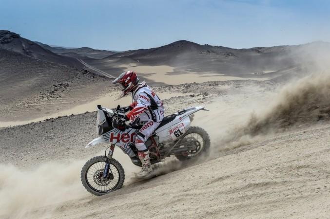 Hero MotoSports Team Rally rider, Oriol Mena Hero at Dakar 2018