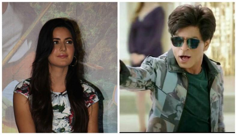 Katrina Kaif (left), Shah Rukh Khan in Zero (right)