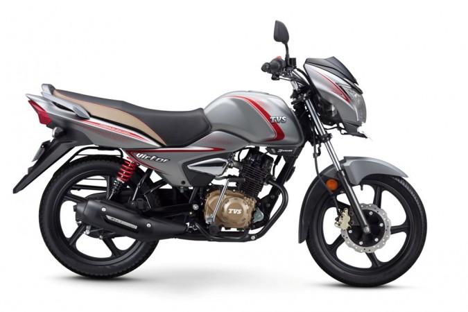 TVS Victor premium edition Matte Sliver TVS Victor premium edition Matte Sliver