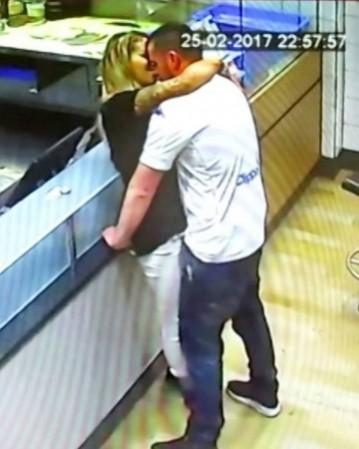 Dominos, sex, tipsy couple,