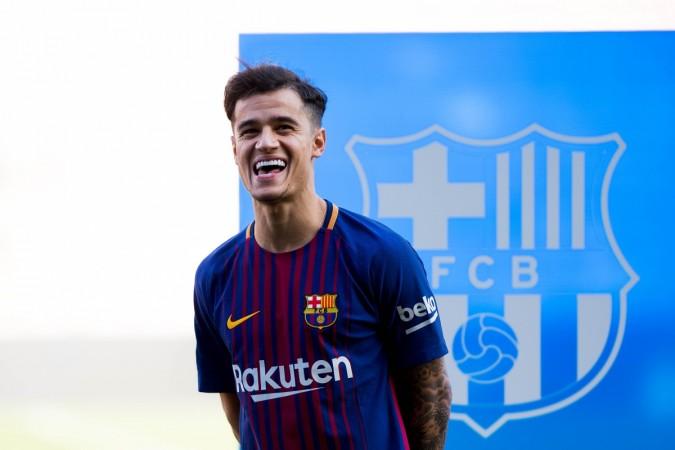 Philippe Coutinho unveiled as a Barcelona player coutinho
