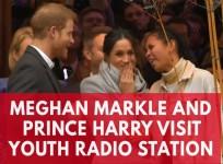 Meghan Markle visit youth radio station in Brixton on her second official Royal engagement with Prince Harry