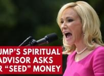 Trumps spiritual adviser warns of consequences from God if followers dont send appropriate donations