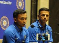 dravid, prithvi shaw