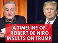 Every time Robert De Niro has insulted Trump - compilation