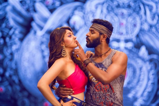 Prabhu Deva and Hansika Motwani in Gulaebaghavali. Gulaebaghavali