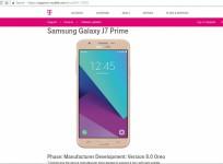 Samsung, Galaxy J7 Prime, Android Oreo, T-Mobile, software update