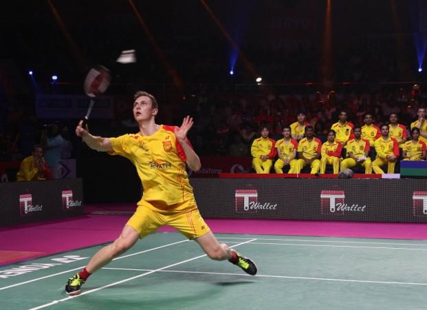 Axelsen defeated Praneeth in straight games on Sunday Viktor Axelsen