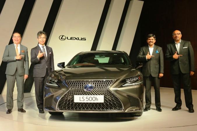 Lexus launched LS 500h at JW Marriot in Aerocity, New Delhi on 15 January 2017 Lexus LS 500h