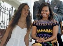 Michelle Obama, Malia Obama