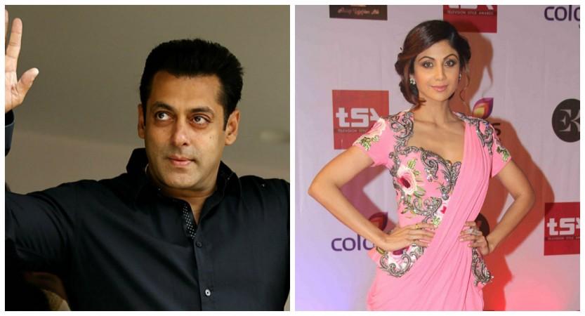 Salman Khan and Shilpa Shetty Salman Khan and Shilpa Shetty
