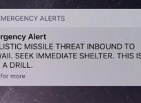Hawaii residents fear for life as missile alert message is mistakenly sent out