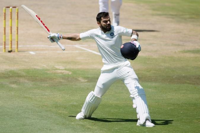Virat Kohli celebrates his century against South Africa in Centurion on Monday (January 15). Virat Kohli