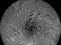Moon North pole